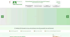 Desktop Screenshot of hesto.de